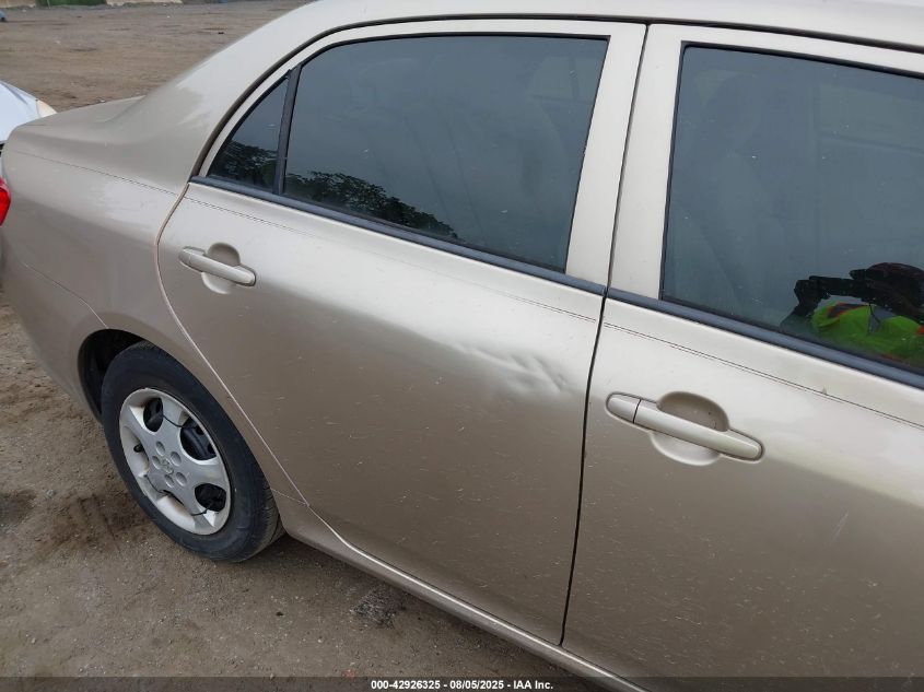 2009 Toyota Corolla Le VIN: 2T1BU40E79C127721 Lot: 42926325