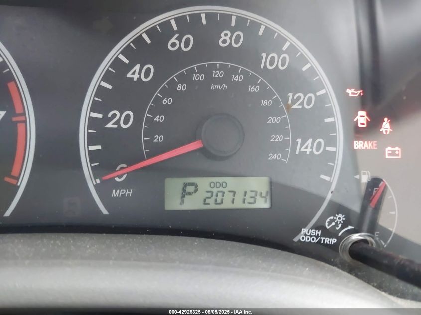 2009 Toyota Corolla Le VIN: 2T1BU40E79C127721 Lot: 42926325