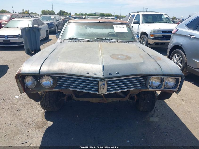 1968 Buick Skylark VIN: 444378Z110655 Lot: 42926643