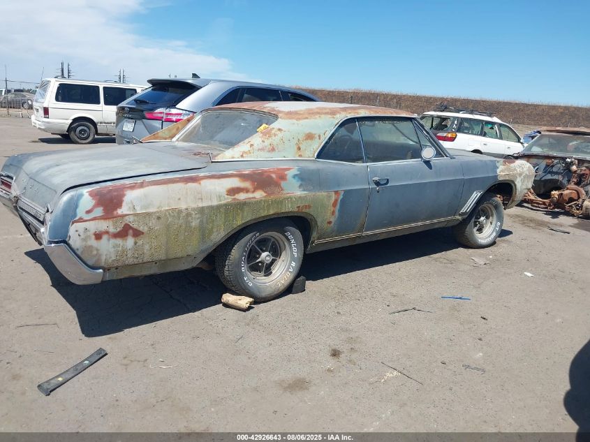 1968 Buick Skylark VIN: 444378Z110655 Lot: 42926643