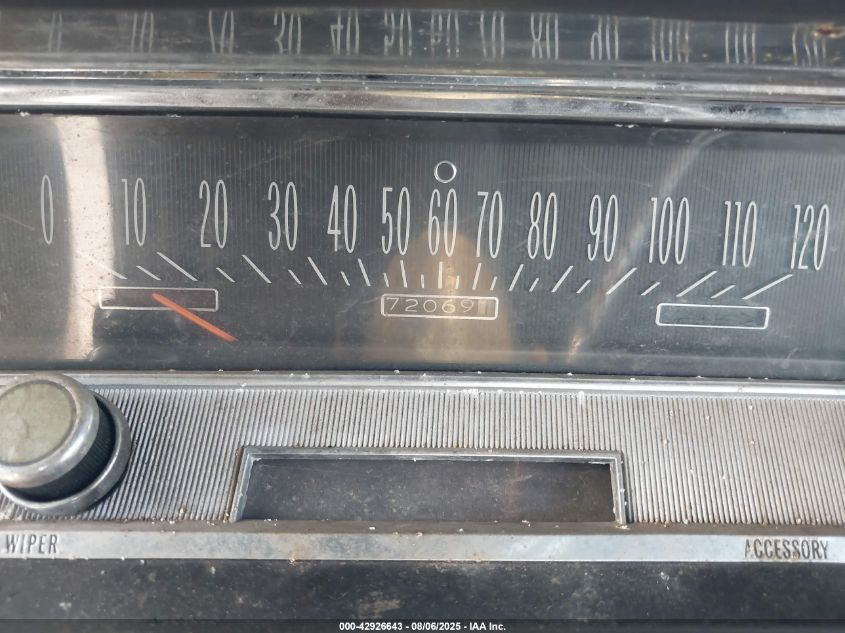 1968 Buick Skylark VIN: 444378Z110655 Lot: 42926643