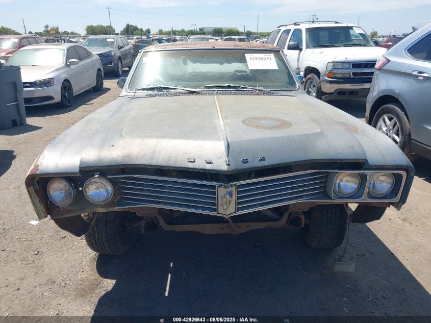 1968 Buick Skylark VIN: 444378Z110655 Lot: 42926643