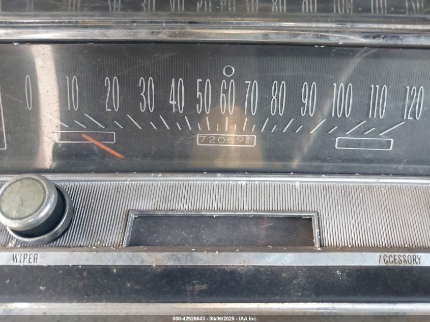 1968 Buick Skylark VIN: 444378Z110655 Lot: 42926643