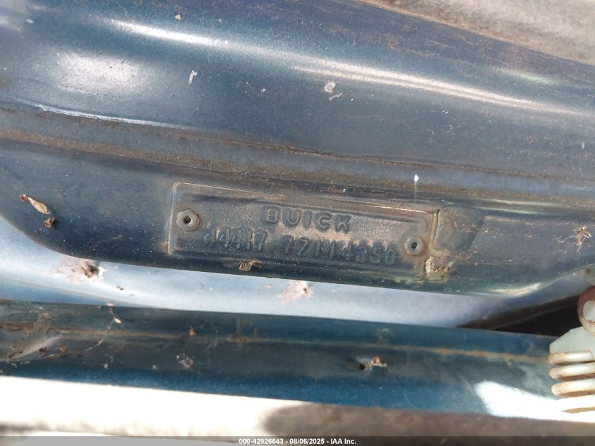 1968 Buick Skylark VIN: 444378Z110655 Lot: 42926643