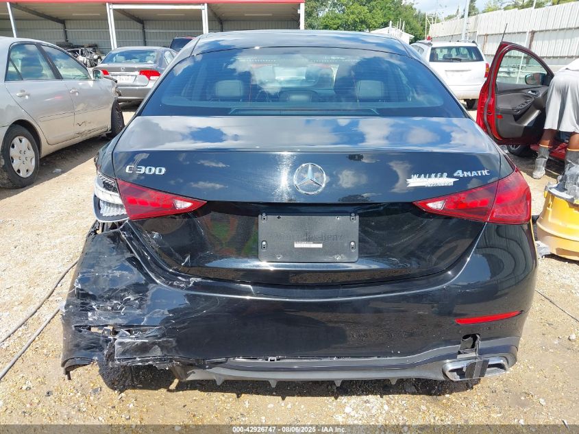 2023 Mercedes-Benz C 300 4Matic VIN: W1KAF4HB2PR104999 Lot: 42926747