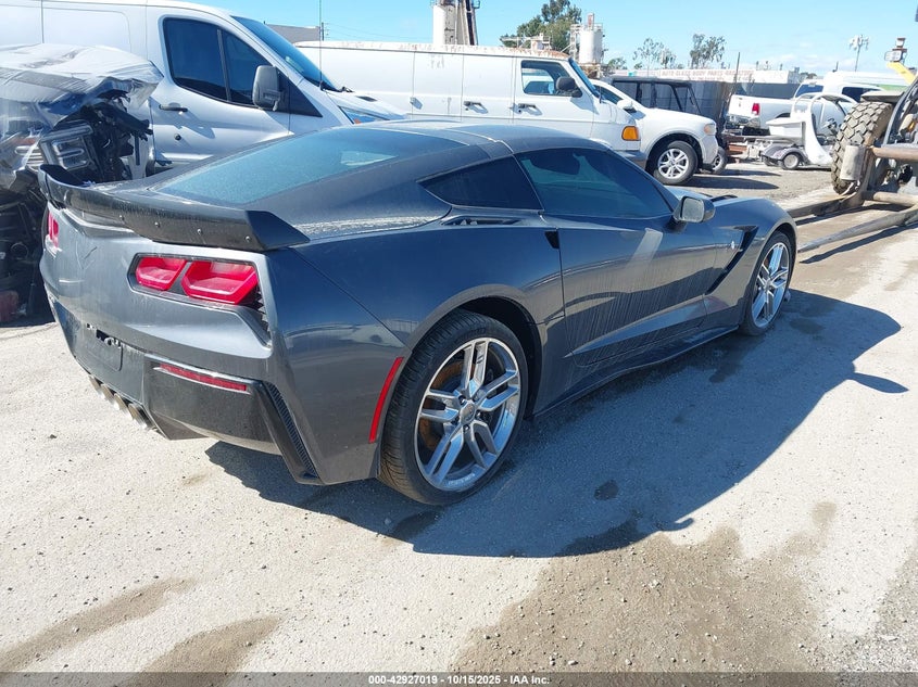 Vin: 1g1yk2d7xe5111867, lot: 43420759, chevrolet corvette stingray z51 20144