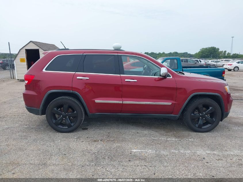 2012 Jeep Grand Cherokee Overland VIN: 1C4RJFCG7CC123667 Lot: 42927075
