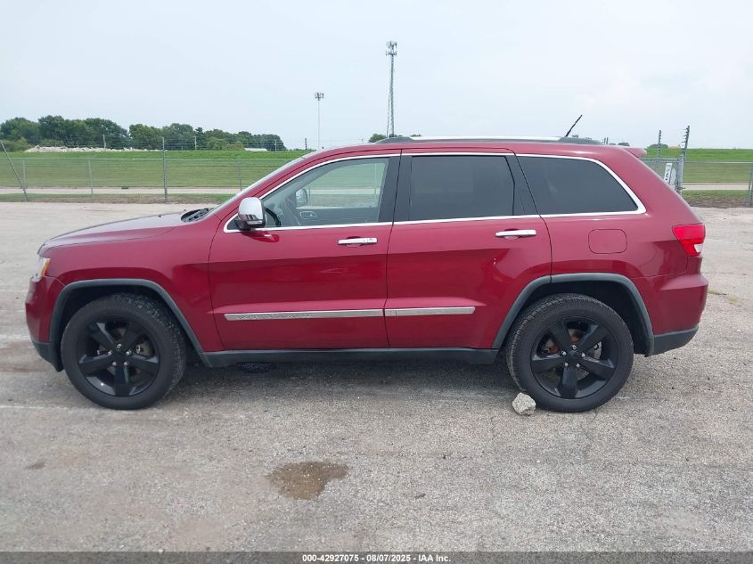 2012 Jeep Grand Cherokee Overland VIN: 1C4RJFCG7CC123667 Lot: 42927075