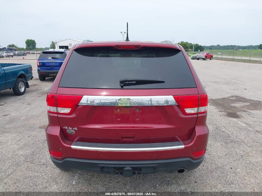 2012 Jeep Grand Cherokee Overland VIN: 1C4RJFCG7CC123667 Lot: 42927075