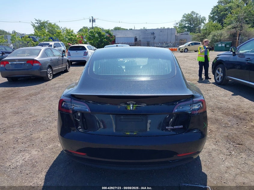 2019 Tesla Model 3 Long Range/Performance VIN: 5YJ3E1EBXKF408699 Lot: 42927123