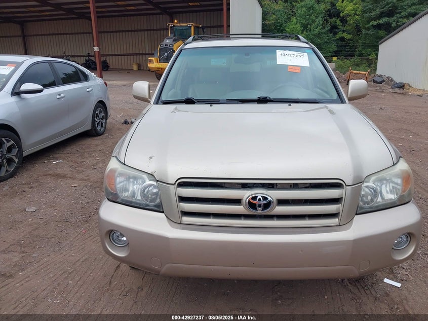 2004 Toyota Highlander Limited V6 VIN: JTEEP21AX40053472 Lot: 42927237