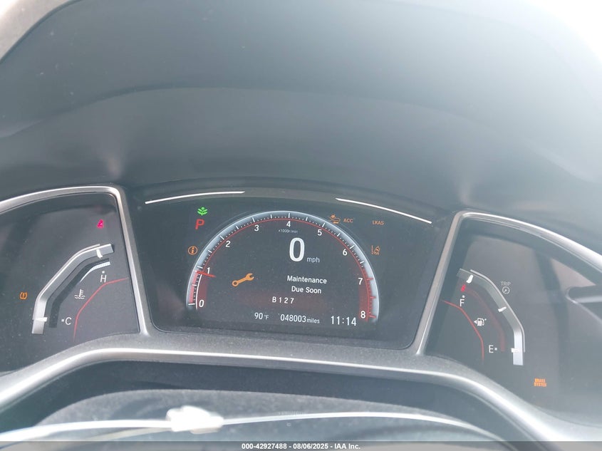 2021 HONDA CIVIC(VIN: 2HGFC2F85MH531921