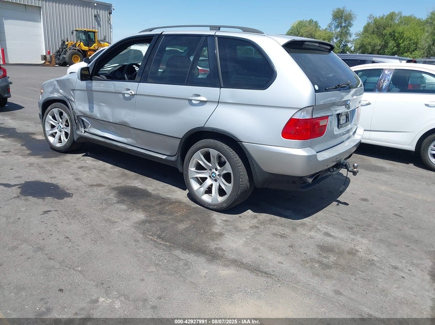 2005 BMW X5 4.8Is silver other gasoline 5UXFA93525LE82920 photo #4