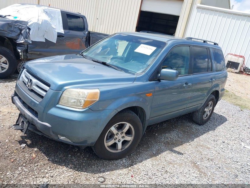 5FNYF28467B034900 2007 HONDA PILOT photo no. 2
