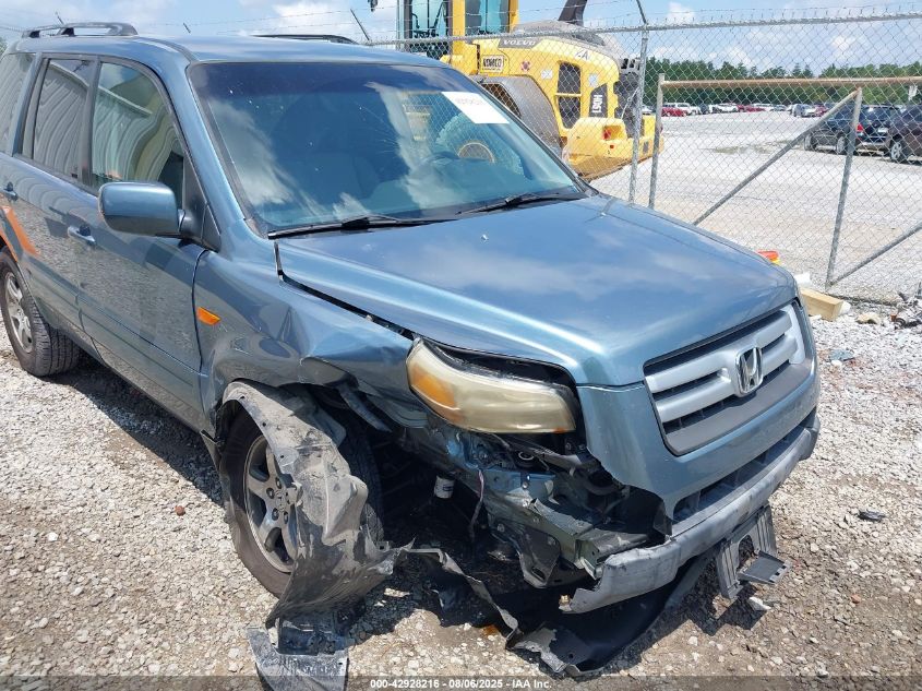 2007 Honda Pilot Ex VIN: 5FNYF28467B034900 Lot: 42928216