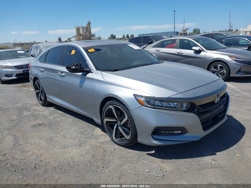 1HGCV2F30KA025765 2019 Honda Accord Sport 2.0T auction photo 1