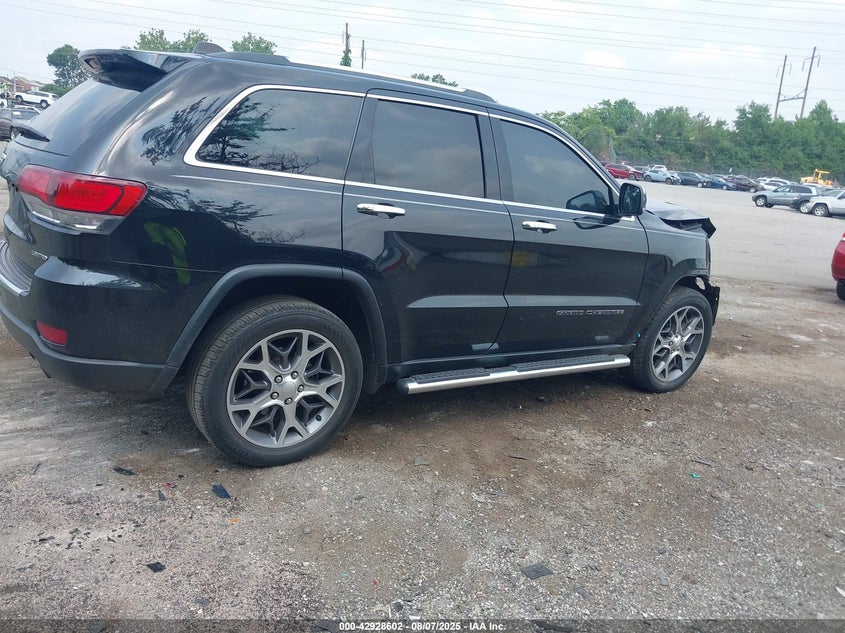 VIN 1C4RJFBG8LC227540 2020 JEEP GRAND CHEROKEE LIMITED 4X4