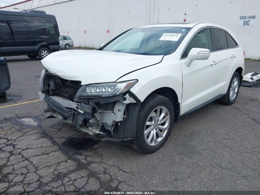 2016 Acura Rdx Acurawatch Plus Package VIN: 5J8TB4H36GL022513 Lot: 42928831