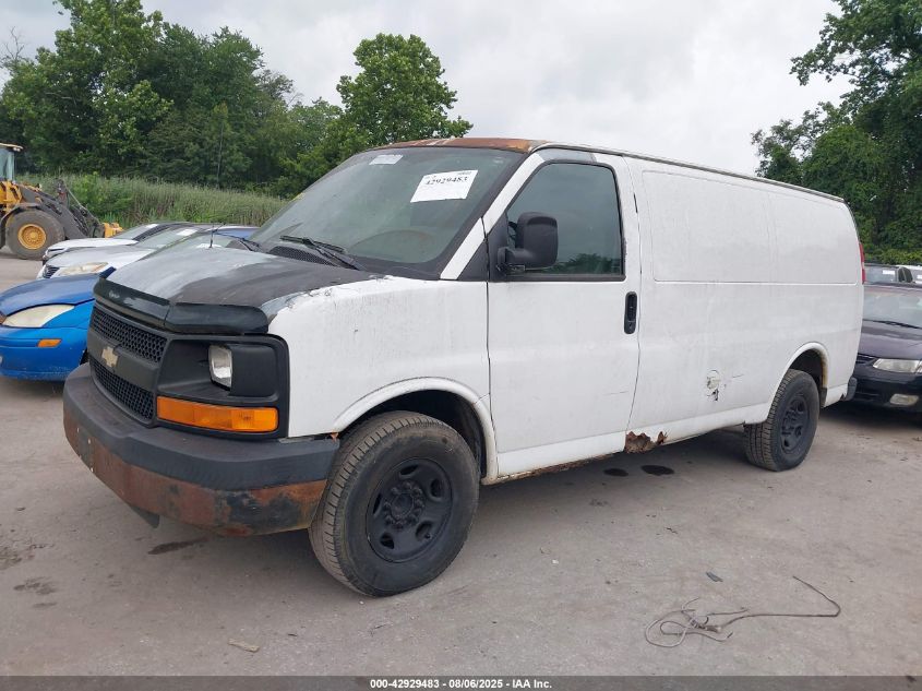 2007 Chevrolet Express Work Van VIN: 1GCGG25V171251009 Lot: 42929483