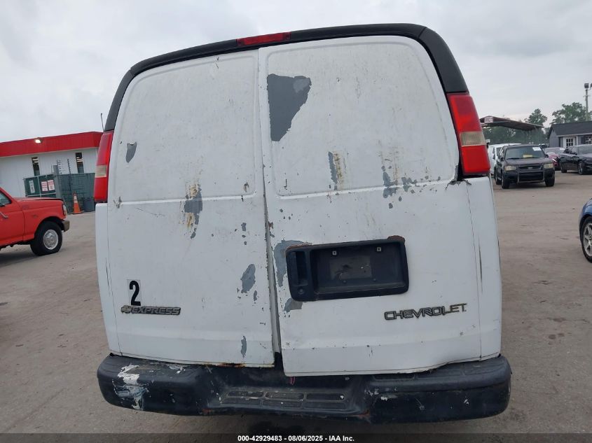 2007 Chevrolet Express Work Van VIN: 1GCGG25V171251009 Lot: 42929483