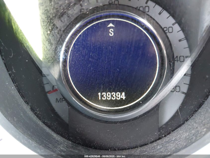 2010 Cadillac Srx Luxury Collection VIN: 3GYFNDEY3AS578051 Lot: 42929546