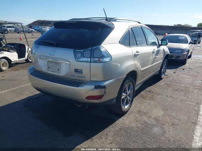 JTJHW31U060022722 2006 LEXUS RX photo no. 4