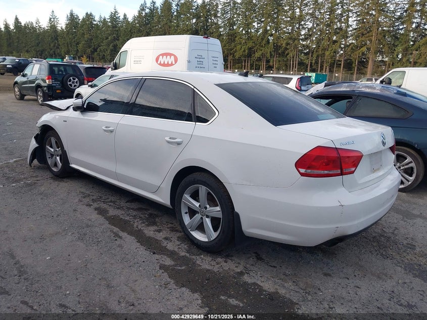 2015 Volkswagen Passat 1.8T Limited Edition white sedan gasoline 1VWAT7A31FC107785 photo #4