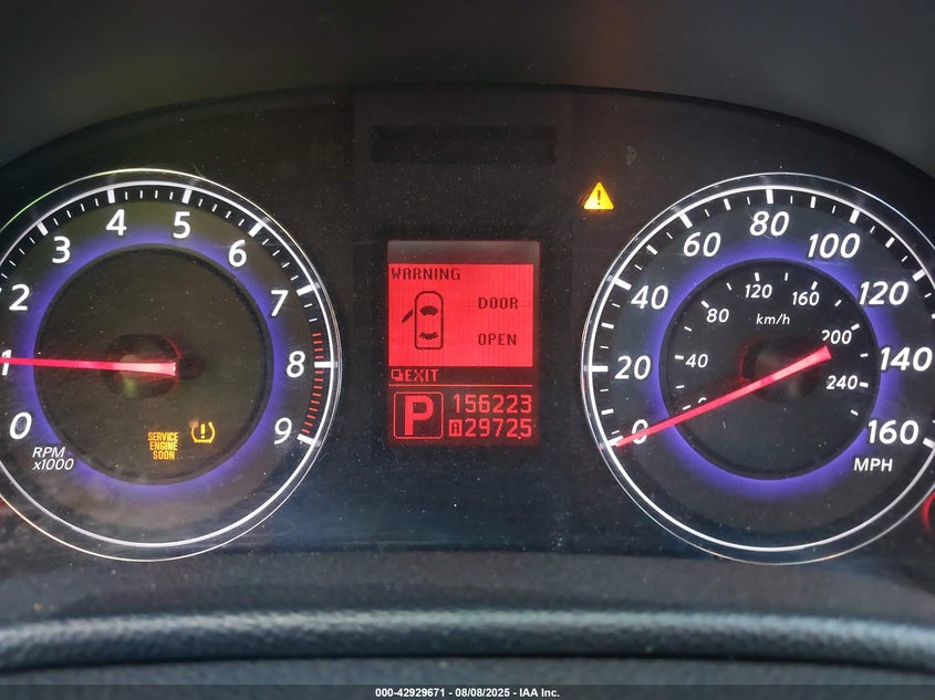 2007 Infiniti G35 Journey VIN: JNKBV61E87M719442 Lot: 42929671