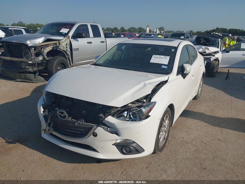 2015 MAZDA MAZDA3 I TOURING - 3MZBM1V78FM143211