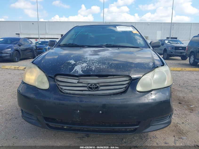 2003 Toyota Corolla Ce VIN: 1NXBR32E03Z069126 Lot: 42929810