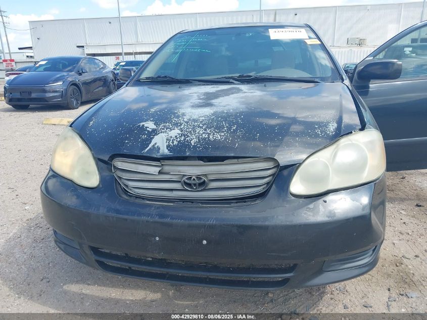 2003 Toyota Corolla Ce VIN: 1NXBR32E03Z069126 Lot: 42929810