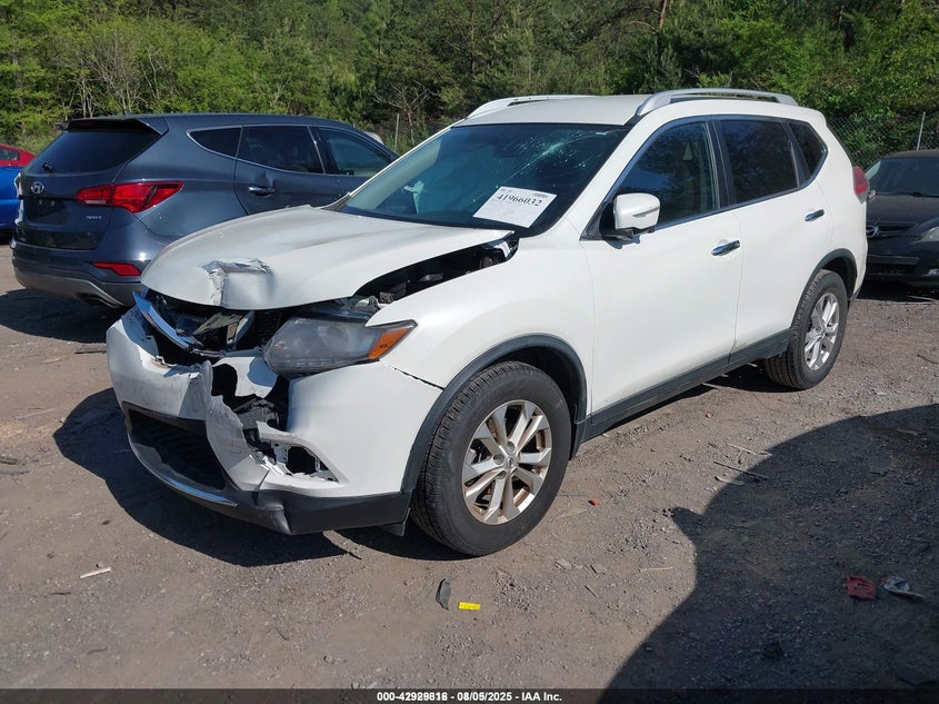 2015 NISSAN ROGUE SV - KNMAT2MT7FP575210