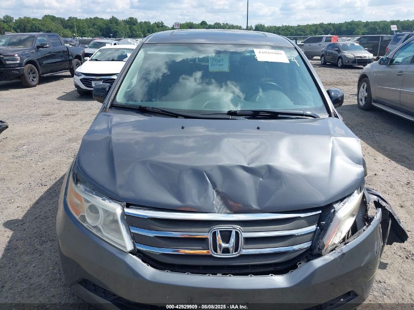 2012 Honda Odyssey Ex-L VIN: 5FNRL5H66CB008016 Lot: 42929909