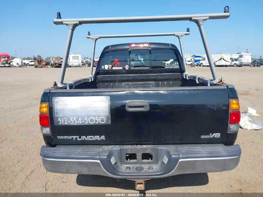 2003 Toyota Tundra Sr5 V8 VIN: 5TBRT34133S406285 Lot: 42930167