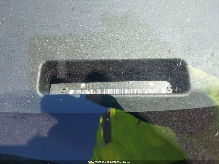 2009 Pontiac G6 Gt VIN: 1G2ZH57N994204613 Lot: 42930298