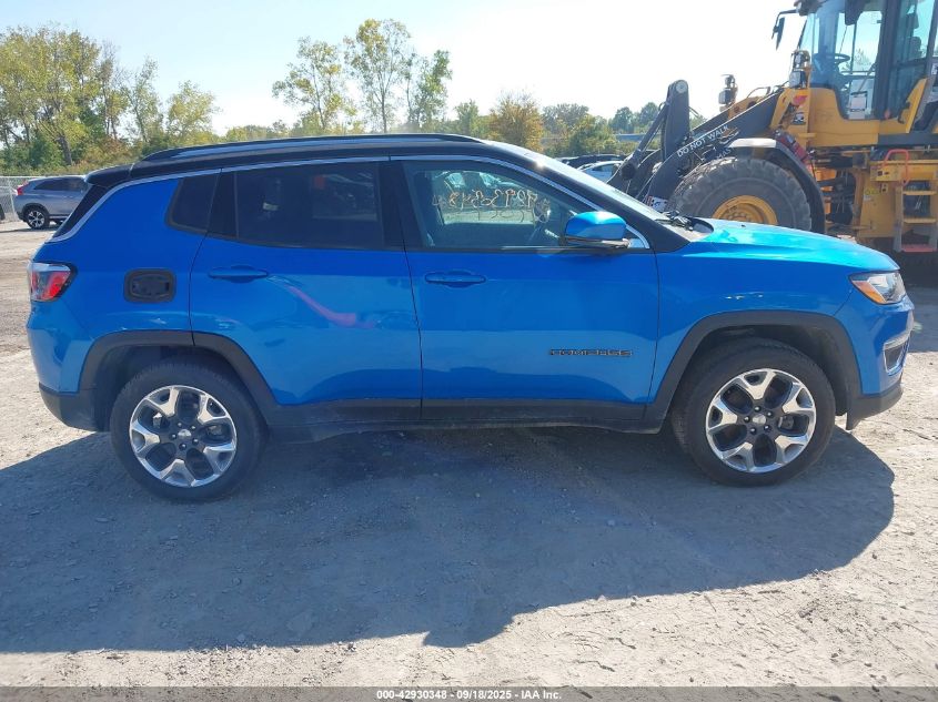 2019 Jeep Compass Limited 4X4 VIN: 3C4NJDCB3KT842666 Lot: 42930348