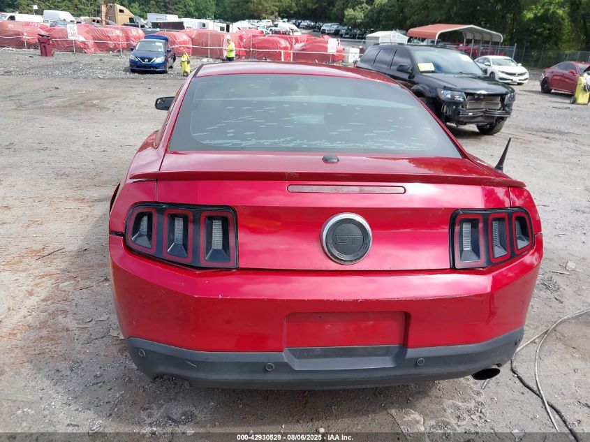 2012 Ford Mustang Gt Premium VIN: 1ZVBP8CF5C5262037 Lot: 42930529