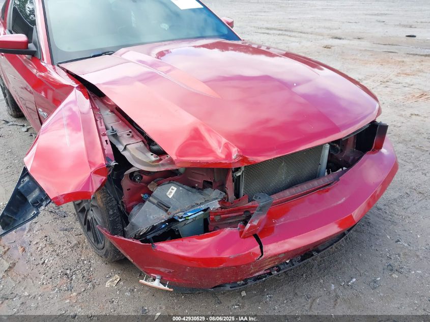 2012 Ford Mustang Gt Premium VIN: 1ZVBP8CF5C5262037 Lot: 42930529