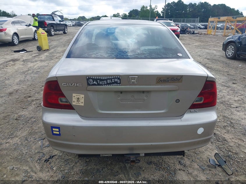 2002 Honda Civic Ex VIN: 1HGEM22912L014056 Lot: 42930546