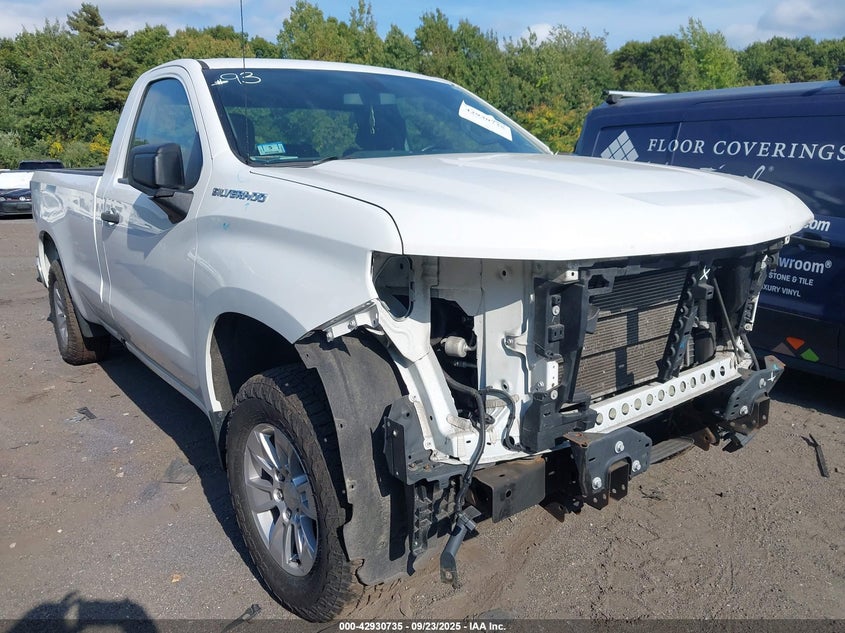 2020 CHEVROLET SILVERADO 1500 2WD  LONG BED WT - 3GCNWAEFXLG284633