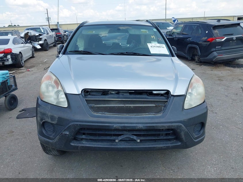 2006 Honda Cr-V Lx VIN: JHLRD68506C018684 Lot: 42930856