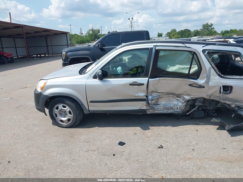 2006 Honda Cr-V Lx VIN: JHLRD68506C018684 Lot: 42930856