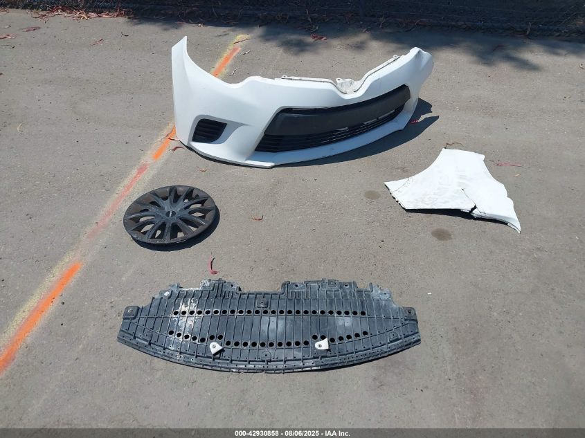 2016 Toyota Corolla L VIN: 2T1BURHE0GC725647 Lot: 42930858