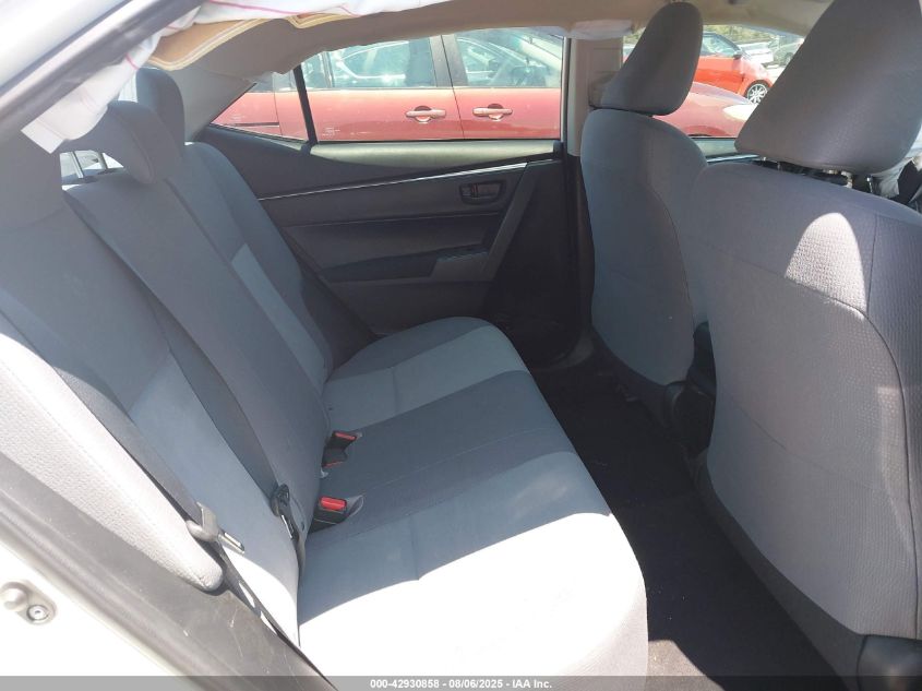 2016 Toyota Corolla L VIN: 2T1BURHE0GC725647 Lot: 42930858