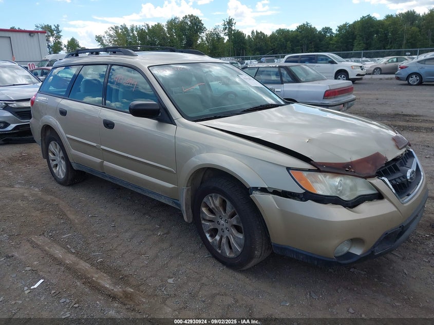 4S4BP61C587318940 2008 Subaru Outback 2.5I/2.5I L.l. Bean Edition auction photo 1