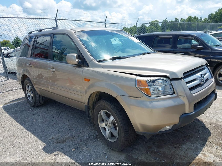 2HKYF18466H535716 2006 Honda Pilot Ex auction photo 1