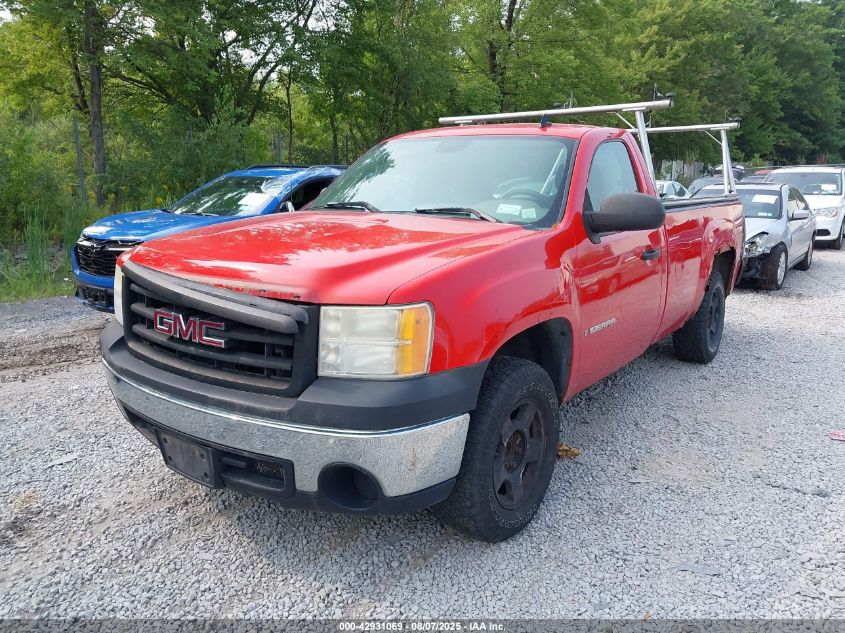 2007 GMC Sierra 1500 Work Truck VIN: 1GTEC14C47Z536494 Lot: 42931069