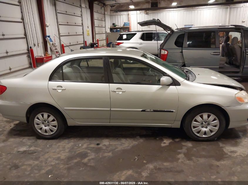 2003 Toyota Corolla Le VIN: JTDBR32E332014623 Lot: 42931130