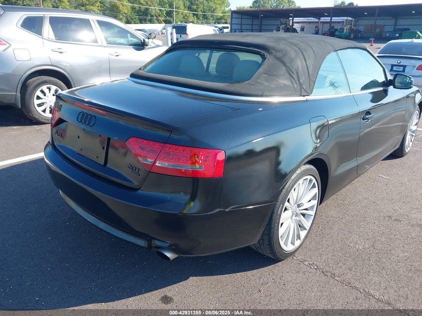 Vin: waulfafh9cn002199, lot: 43425095, audi a5 2.0t premium 20124