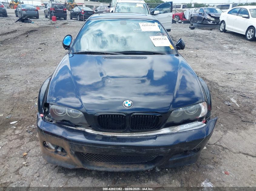 2002 BMW M3 VIN: WBSBL93472JR13864 Lot: 42931362
